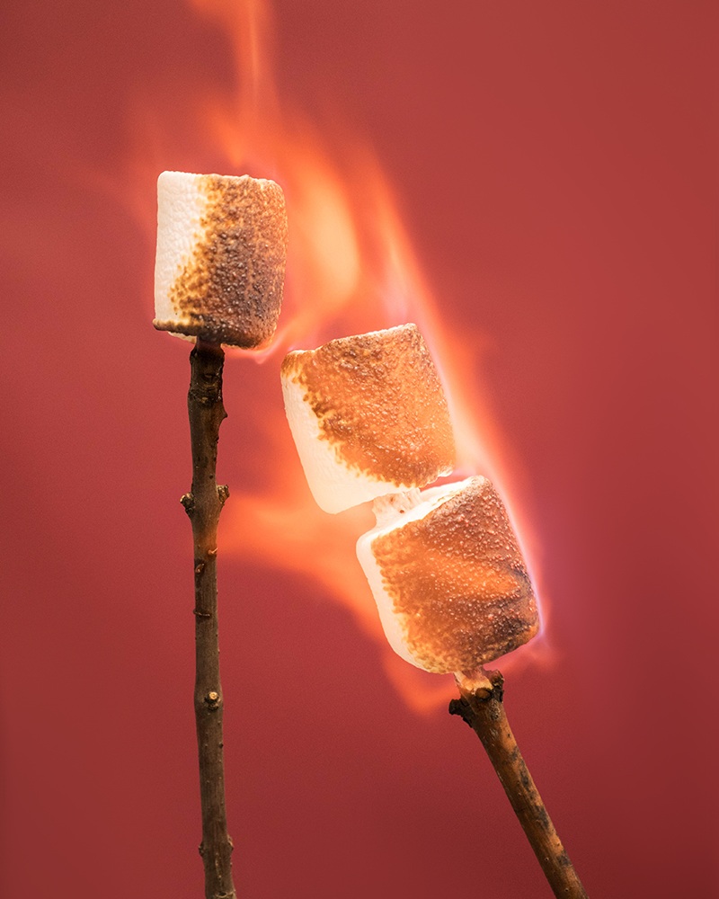 Burning Marshmallows